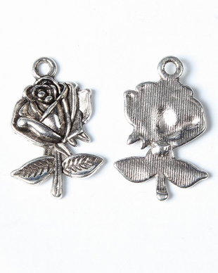 10 x Charm argint tibetan