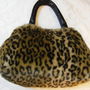 Poseta blana model leopard