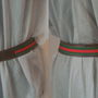 GUCCI CUREA PIELE SI TEXTIL