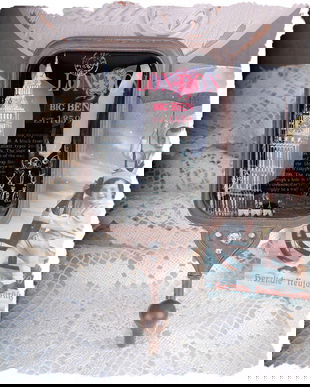 CUIER SIMPLU DIN METAL ANTICHIZAT CU LONDRA