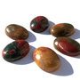 Cabochon Picasso Jasper natural