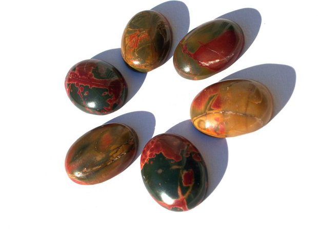 Cabochon Picasso Jasper natural