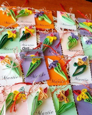 Martisoare quilling