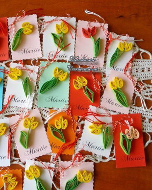 Martisoare quilling