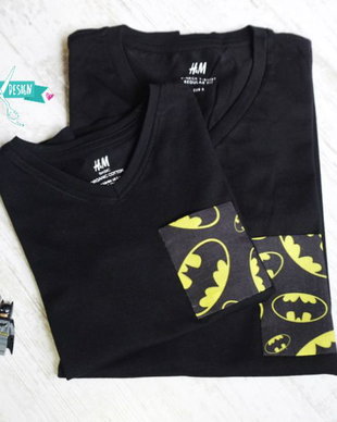 Tricouri Tata si Fiu  Batman
