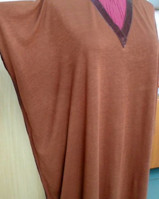 rochie-caftan din tricot XXL