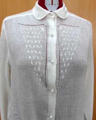 bluza din panza topita topit