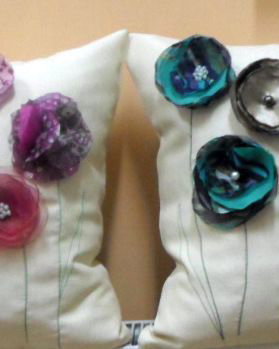 perne ornament cu flori
