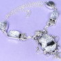 Colier opal dendritic