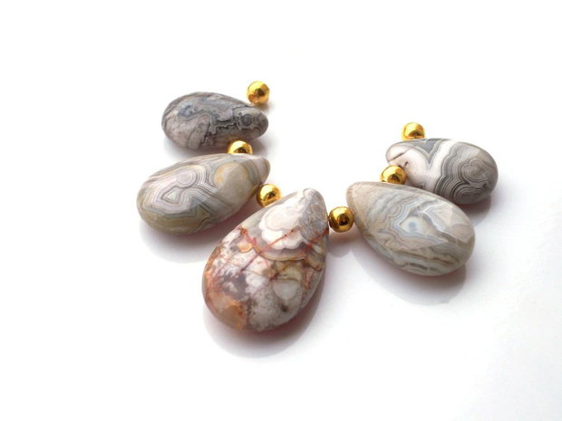 Set cinci piese agate crazy