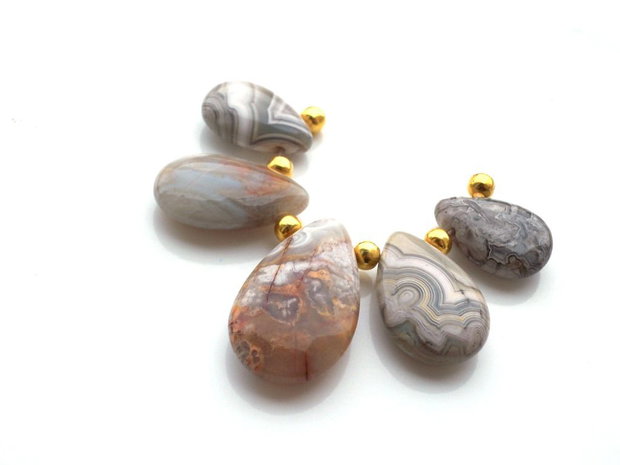 Set cinci piese agate crazy