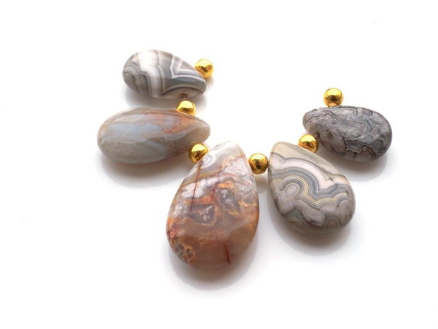 Set cinci piese agate crazy