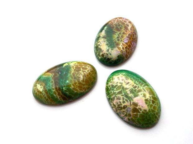 Cabochon agate de foc