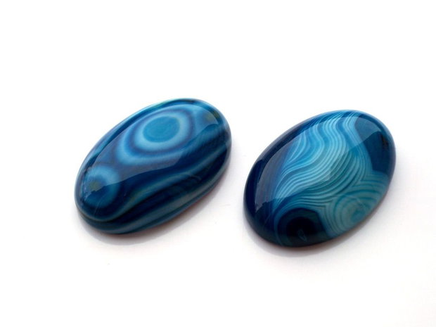 Cabochon agate onyx