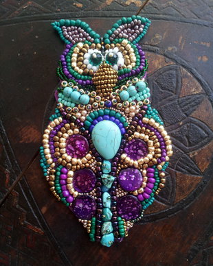 Bufnita margelita - colier- accesoriu multifunctionalcomanda