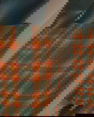 FUSTA STOFA LANA ECOSEZ