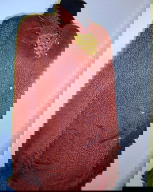 Bluza din matase jaquard ,aramiu