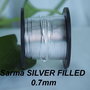 Sarma silver filled, soft, 0.7mm (1)