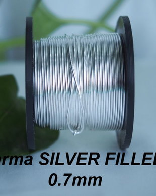 Sarma silver filled, soft, 0.7mm (1)