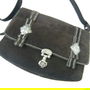 Poseta piele intoarsa-rustic