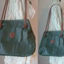 TRUSSARDI GEANTA PIELE VERDE