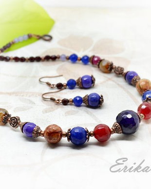 Set colier si cercei- Elegancy