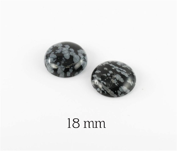 Cabochon Red Jasp, 18 mm, K60
