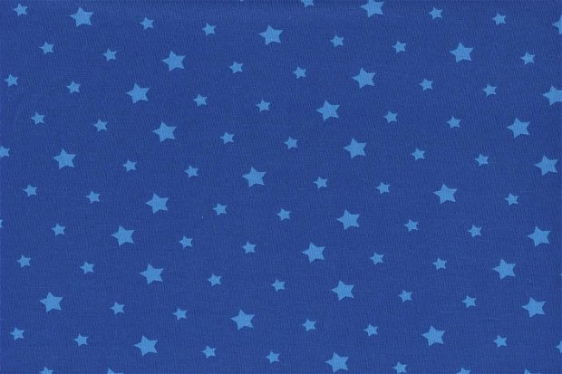 ÉtoilesBlue - 30x160cm - jerse elastic - Tehida