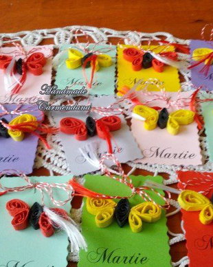 Martisoare quilling