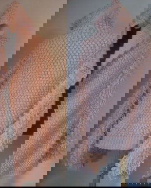 MASCARA AT MUI CARDIGAN OVERSIZE