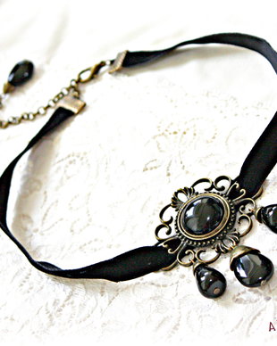 Colier Dantela de onix