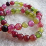 Agate crab fire multicolore aprox 6 mm