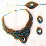 Set " turcoaz cuprat"