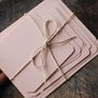 Set cartonase Fabriano  -  Roz Vintage - pentru prezentare, organizare - Flash cards