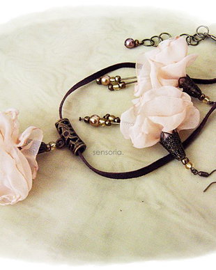 set floral crem
