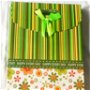 Punga de cadou din hartie verde 19x27 cm