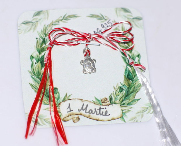 Martisor argint 925, testoasa