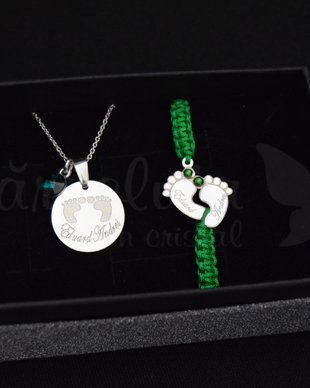 Set personalizat - Picioruse bebe