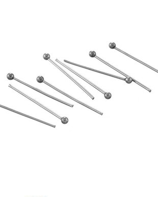 Ace cu cap rotund din inox  2 cm