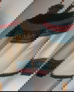 PULOVER NORVEGIAN TRICOTAT MANUAL