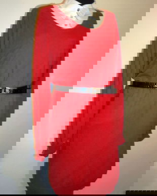 ROCHITA/TUNICA TRICOT ROSU