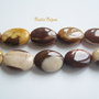 Jasper oval aprox 5x10x14 mm