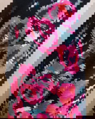 tesatura imprimata cu flori