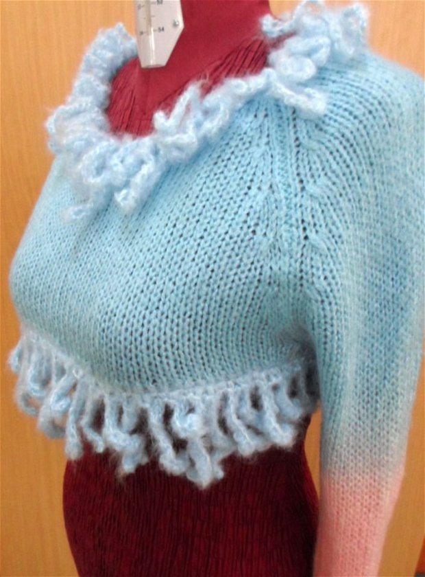 bolero tricotat