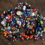 Lot mixat magele nisip, sticla in amestec - 50 grame   - DRB