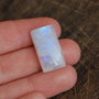 Moonstone / Piatra Lunii  - Albastru  si Rainbow -  Rectangular