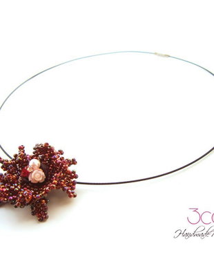 Colier motiv floral - Romantic Flower