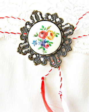 Brosa Buchet de flori