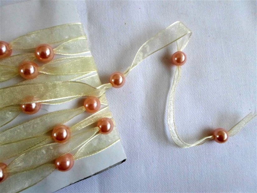 panglica organtza cu perle