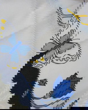 Fata de masa  cu fluturi si gasculite